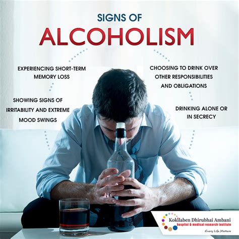 closet alcoholic signs symptoms